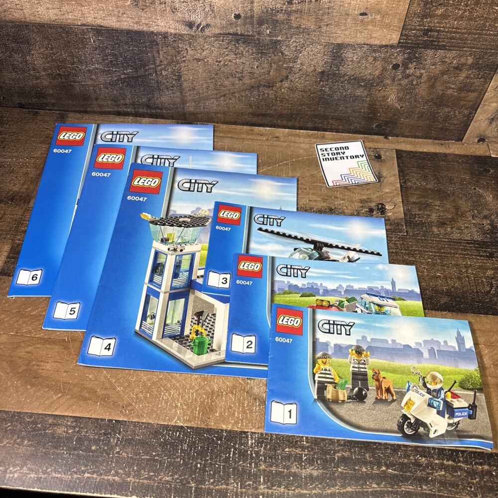 Lego City 60047 - Police Station - Instruction Manuals Only
